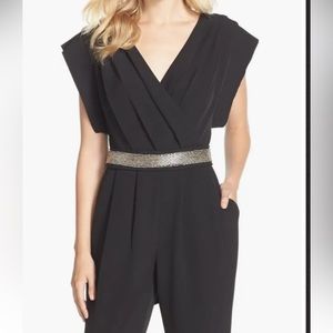 Eliza J Belted Jumpsuit
